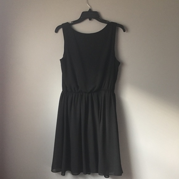 NOT FOR SALE RIGHT NOW! Black BCX Dress - Double Layer Size Large - Picture 6 of 8